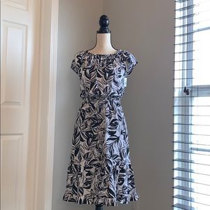 Massimo Lacey Leaves Summer Dress